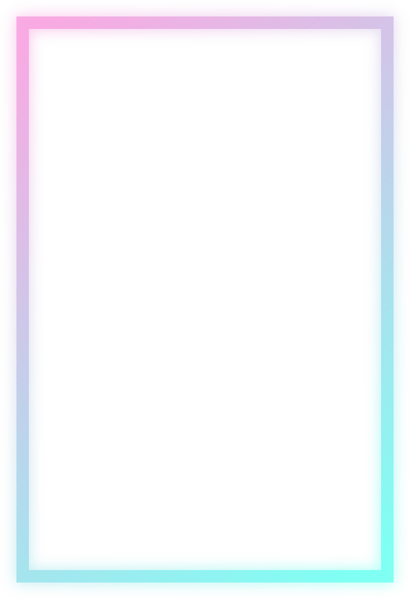 neon frame in pink and blue color .vector